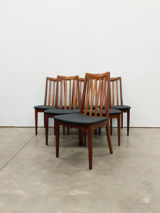 Set of 6 Vintage G Plan Mid Century Modern Teak Dining Chairs