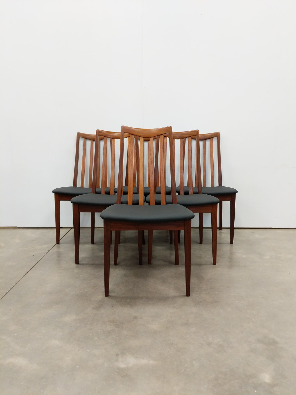 Set of 6 Vintage G Plan Mid Century Modern Teak Dining Chairs