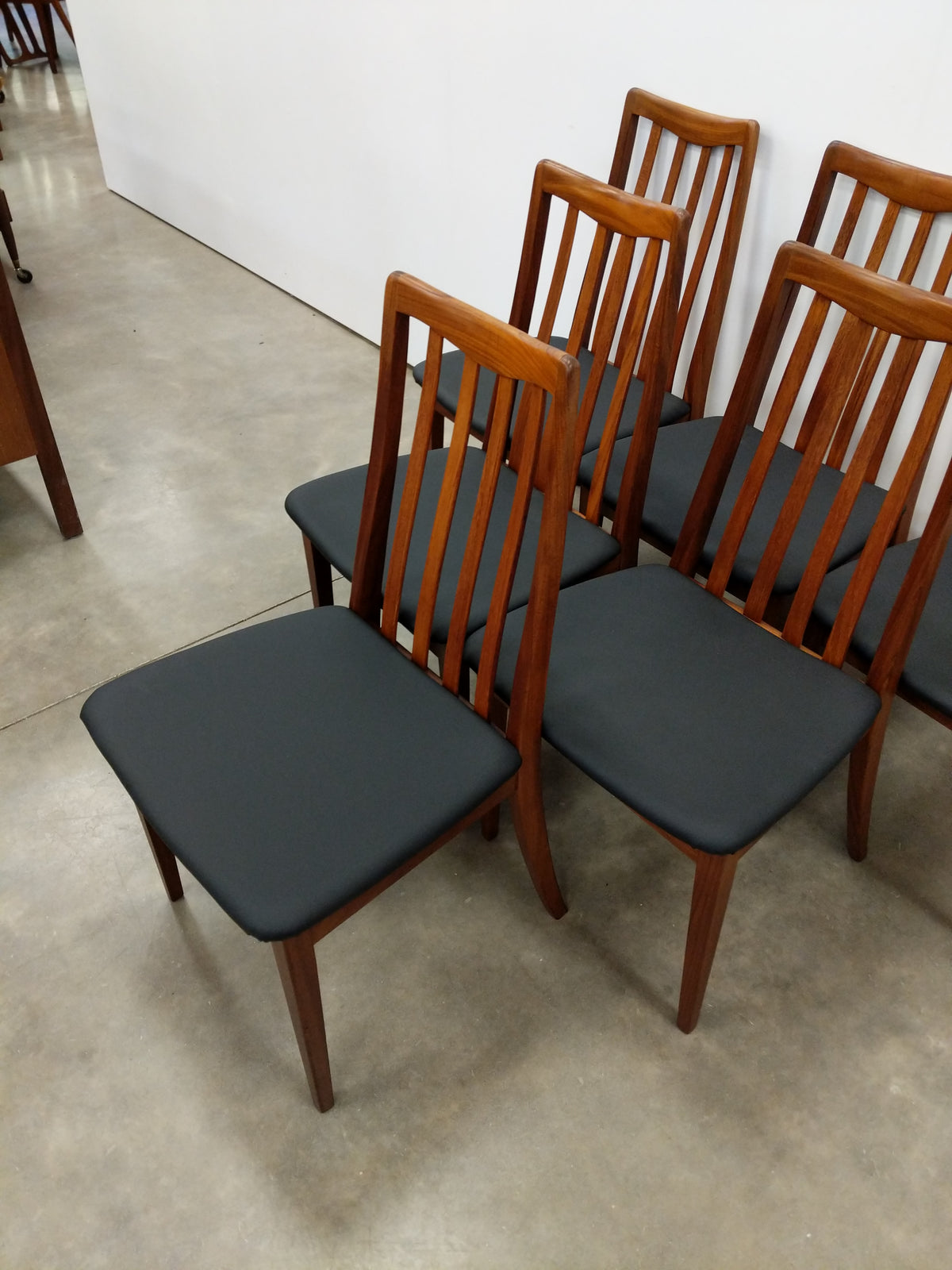 Set of 6 Vintage G Plan Mid Century Modern Teak Dining Chairs