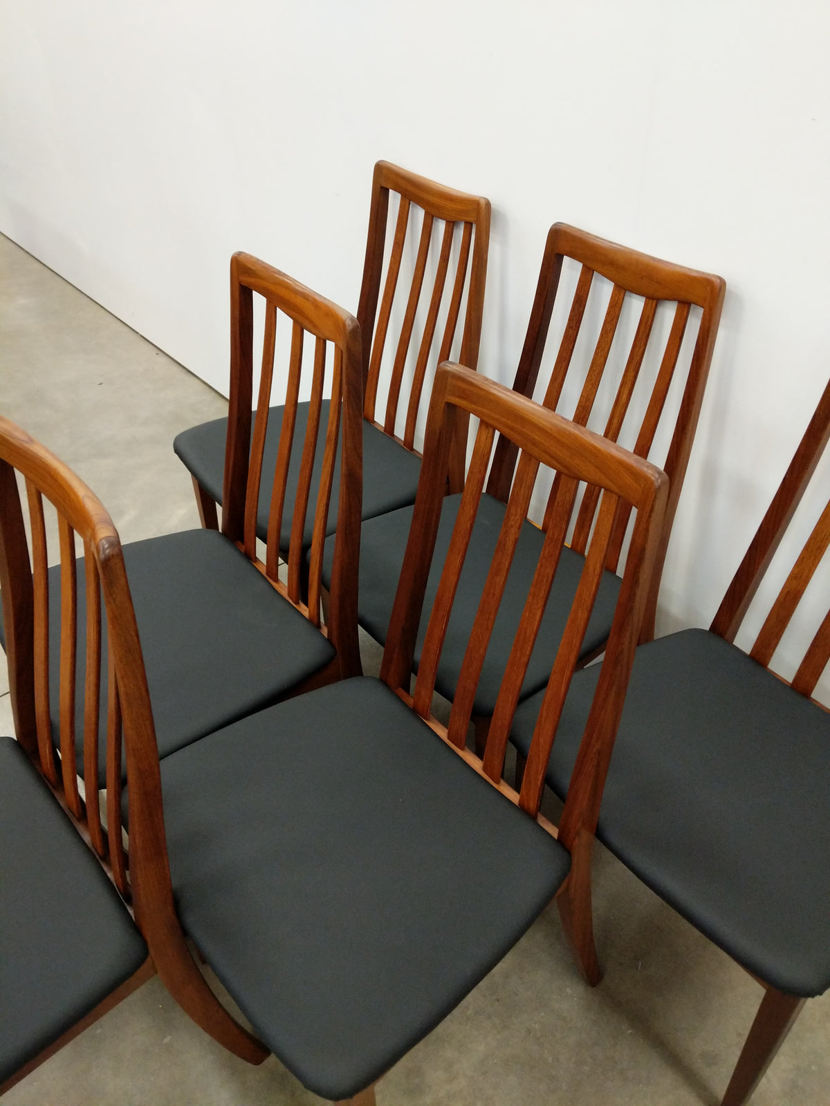 Set of 6 Vintage G Plan Mid Century Modern Teak Dining Chairs