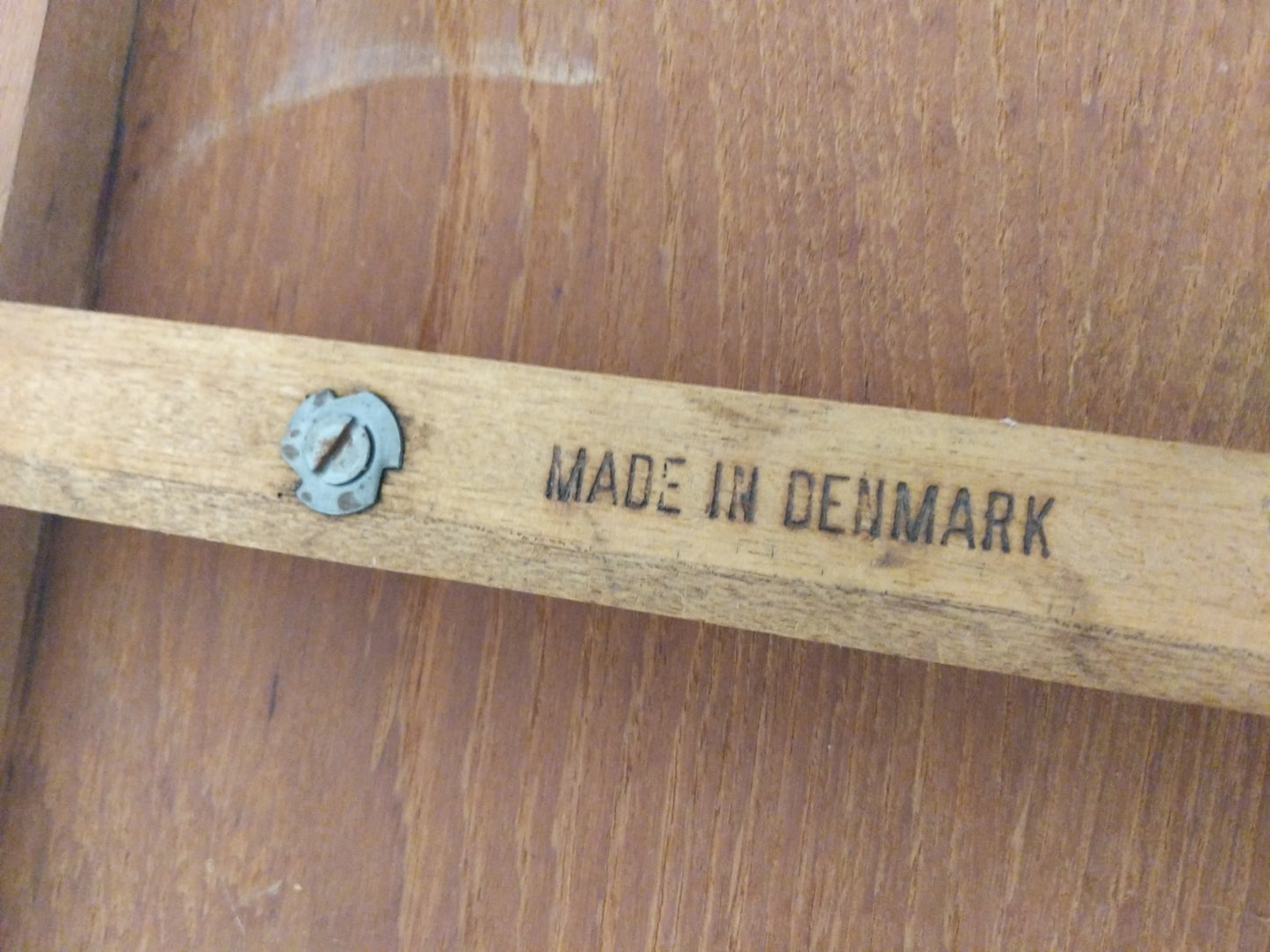 Vintage Danish Modern Teak Expandable Trolley Table