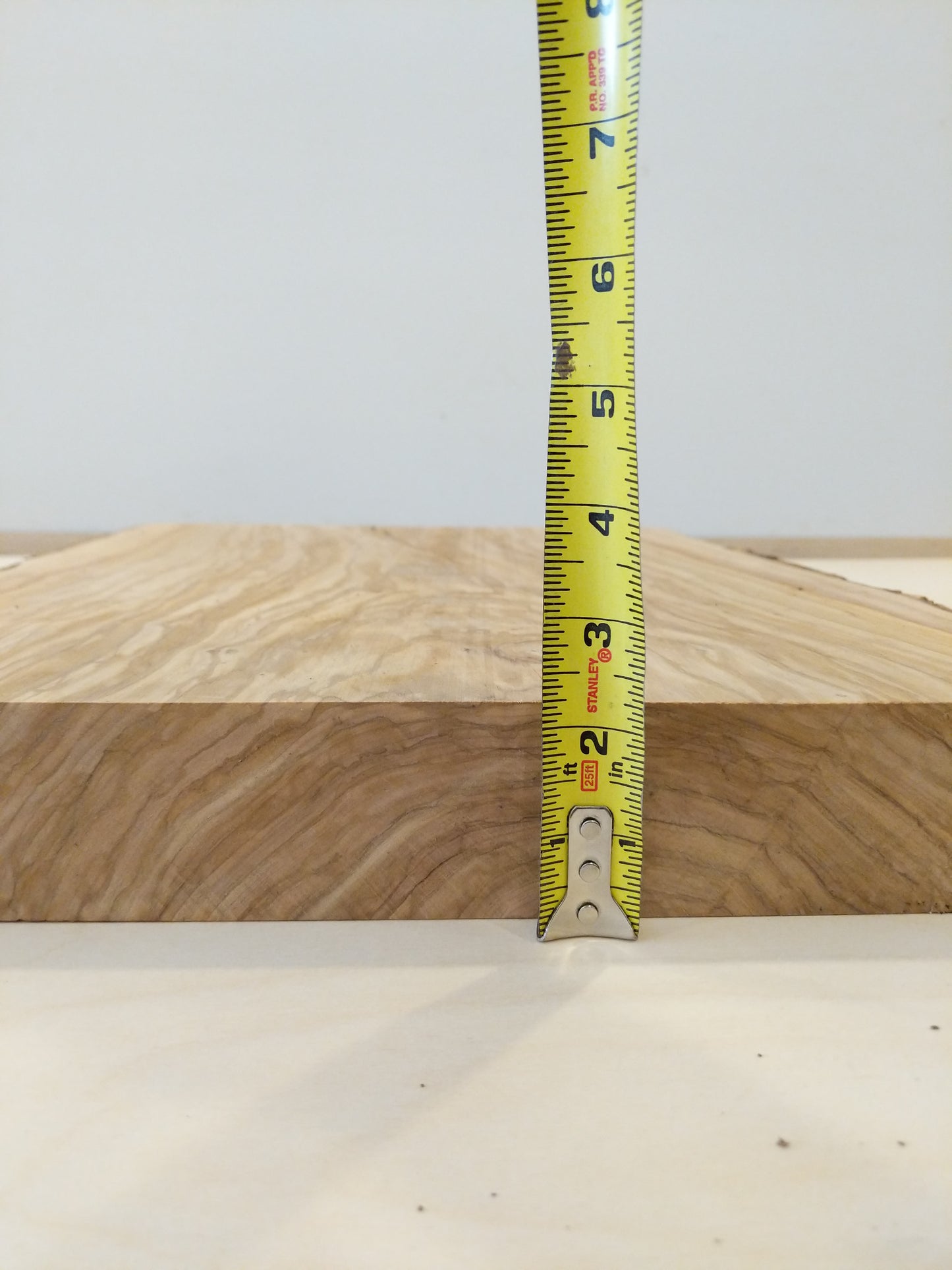 Italian Olive Wood Live Edge Mini Slab