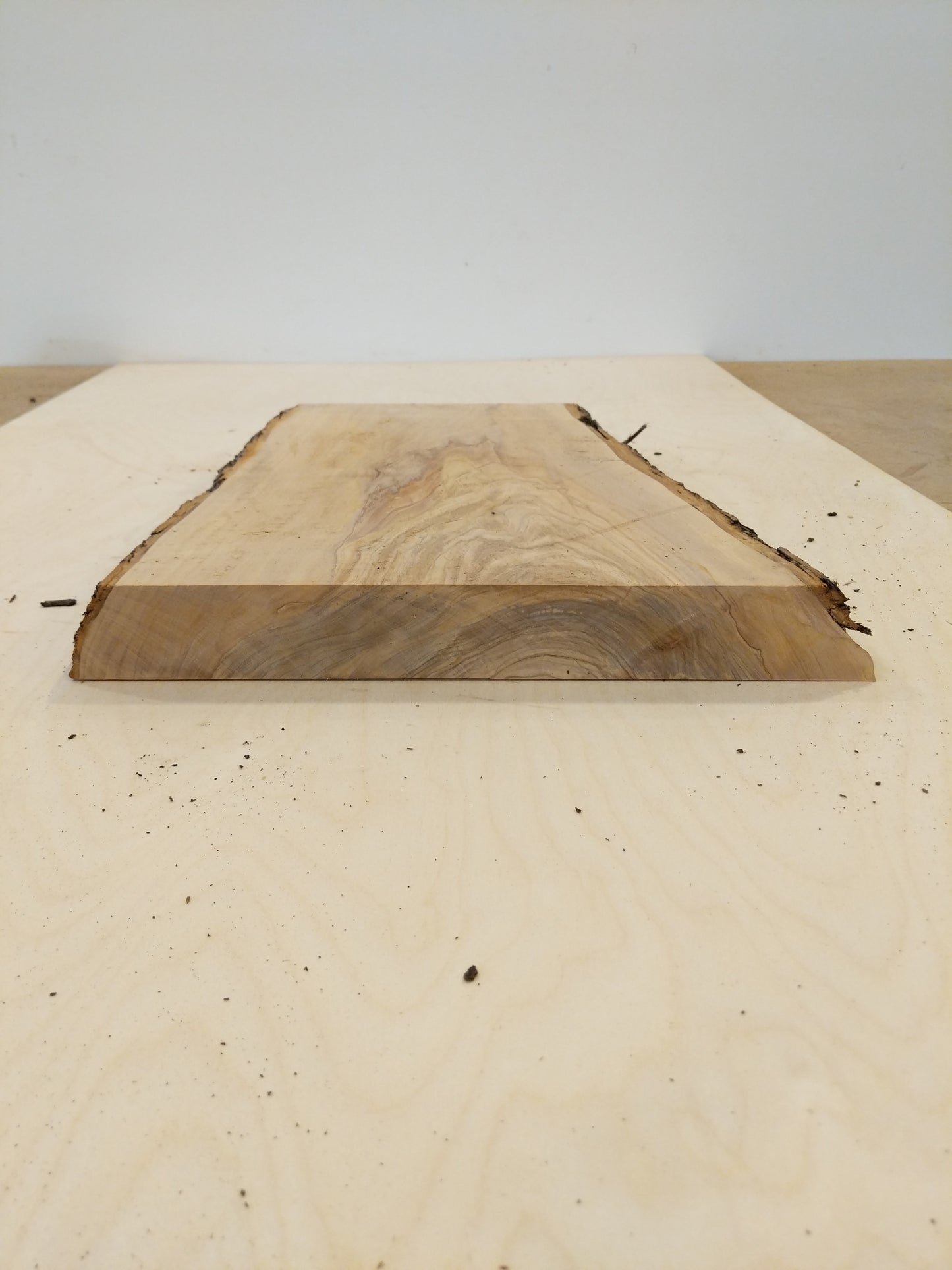 Italian Olive Wood Live Edge Mini Slab