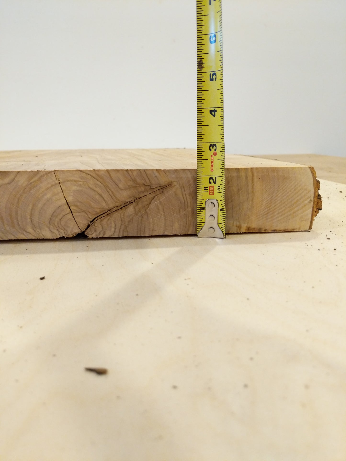 Italian Olive Wood Live Edge Mini Slab