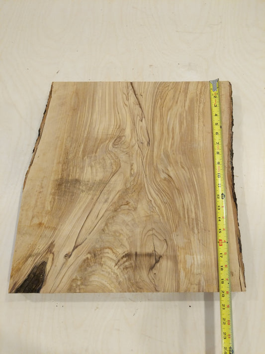 Italian Olive Wood Live Edge Mini Slab