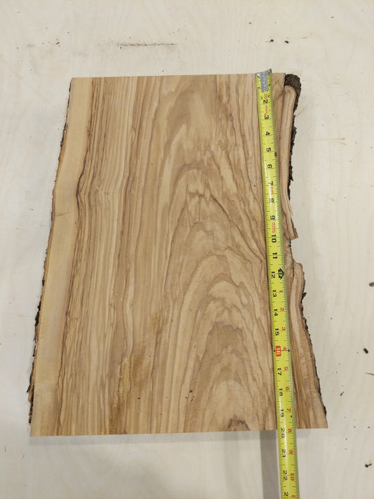 Italian Olive Wood Live Edge Mini Slab