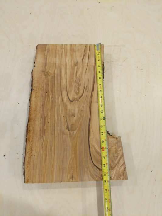Italian Olive Wood Live Edge Mini Slab