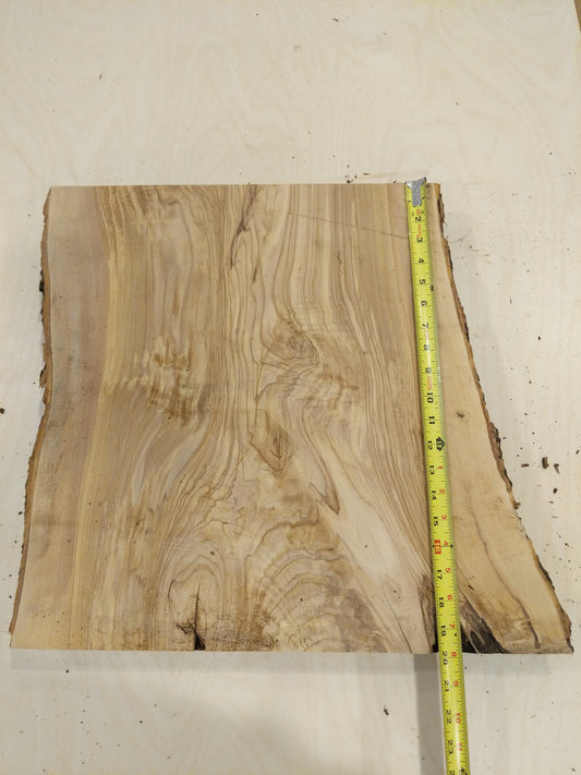 Italian Olive Wood Live Edge Mini Slab
