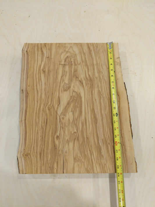 Italian Olive Wood Live Edge Mini Slab