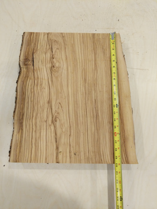 Italian Olive Wood Live Edge Mini Slab