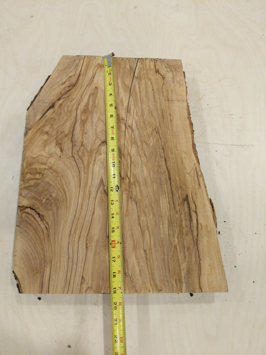 Italian Olive Wood Live Edge Mini Slab