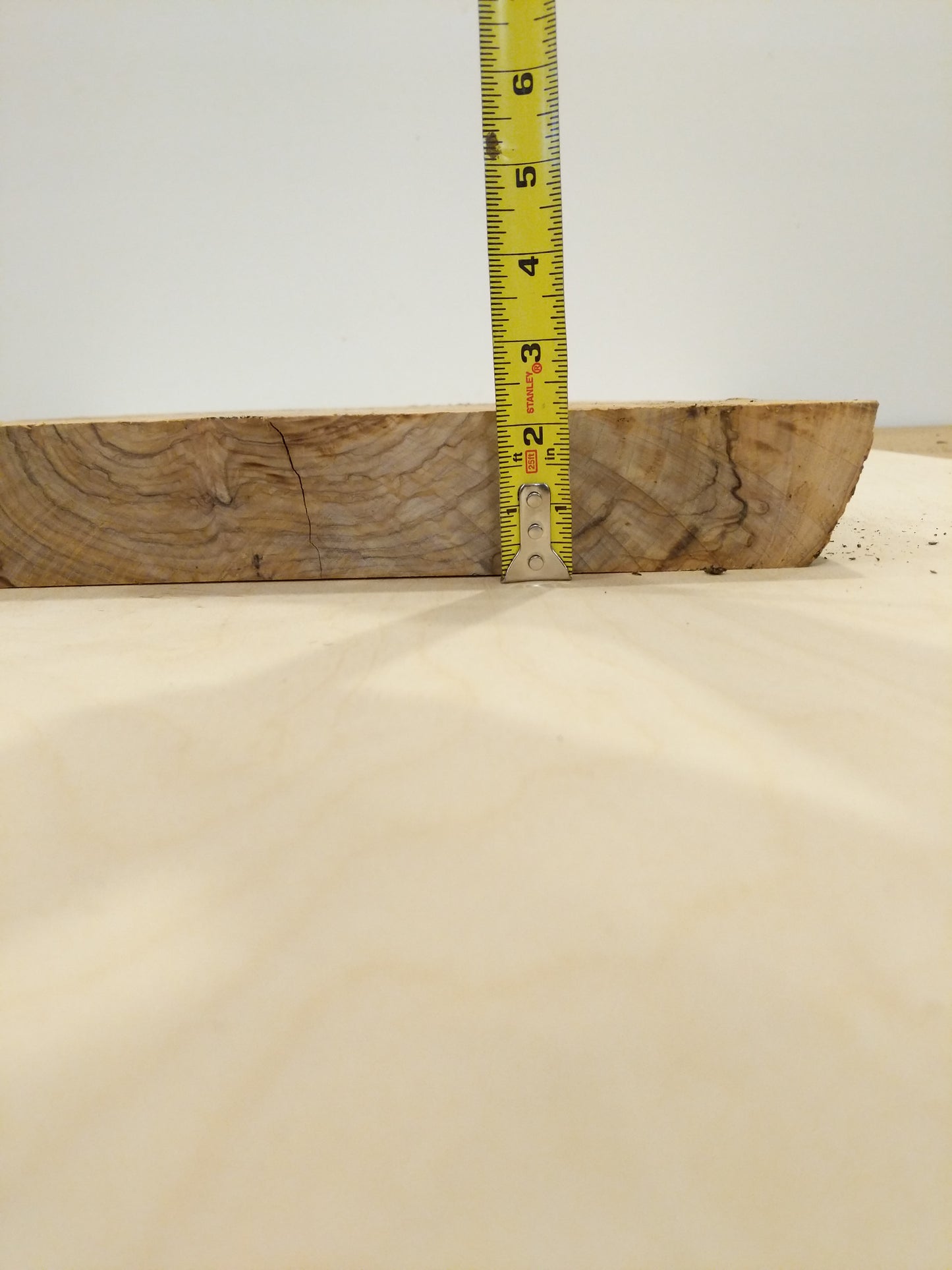 Italian Olive Wood Live Edge Mini Slab