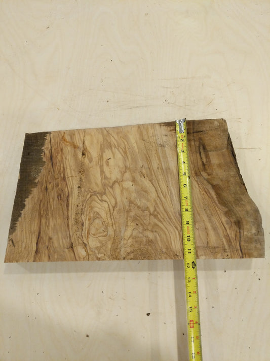 Italian Olive Wood Live Edge Mini Slab