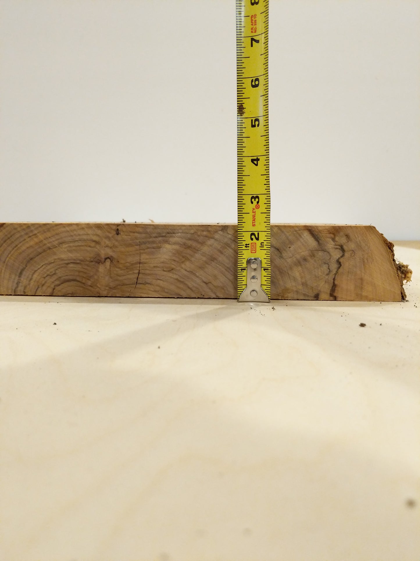 Italian Olive Wood Live Edge Mini Slab