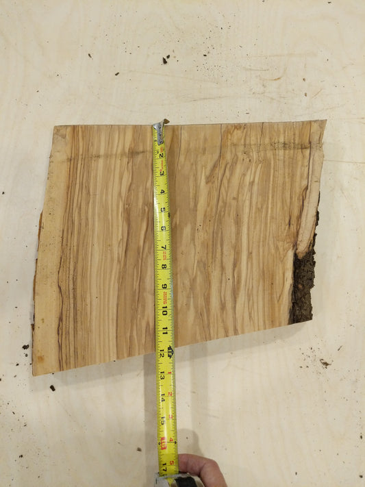 Italian Olive Wood Live Edge Mini Slab