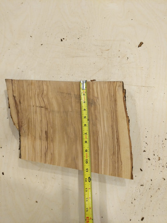 Italian Olive Wood Live Edge Mini Slab