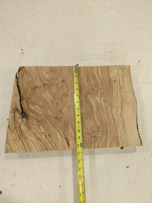 Italian Olive Wood Live Edge Mini Slab