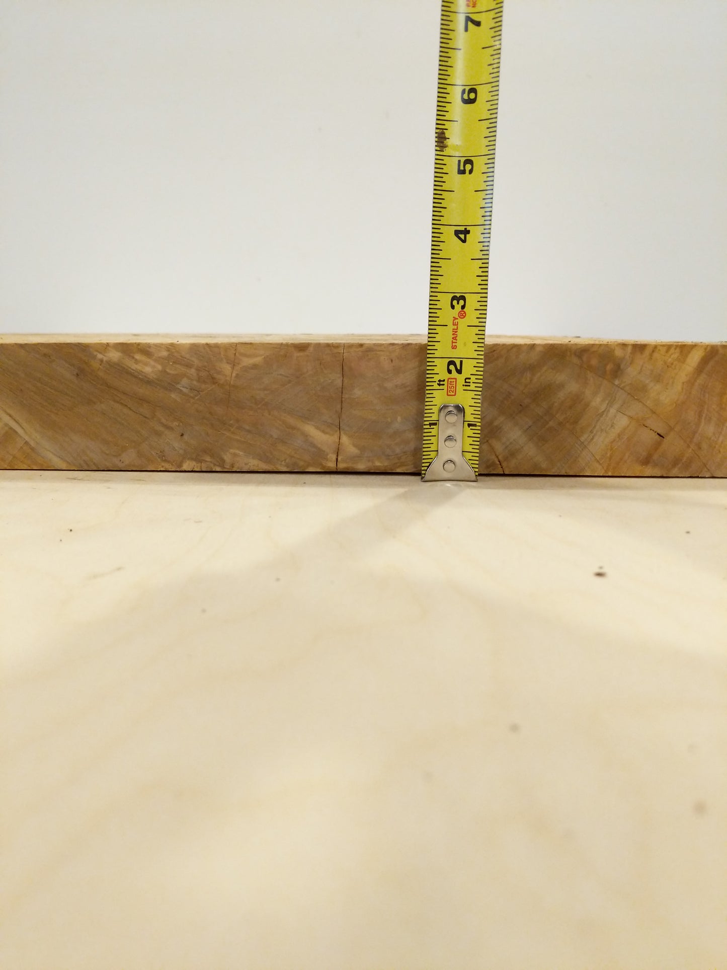 Italian Olive Wood Live Edge Mini Slab