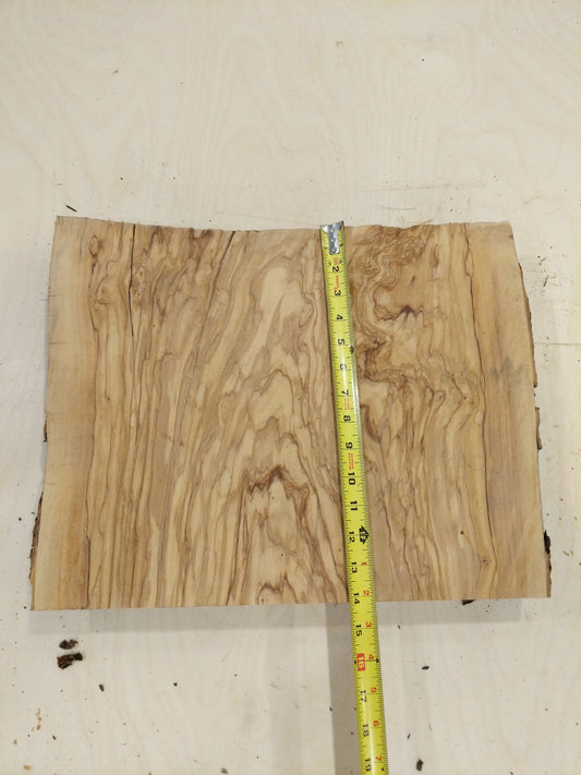 Italian Olive Wood Live Edge Mini Slab