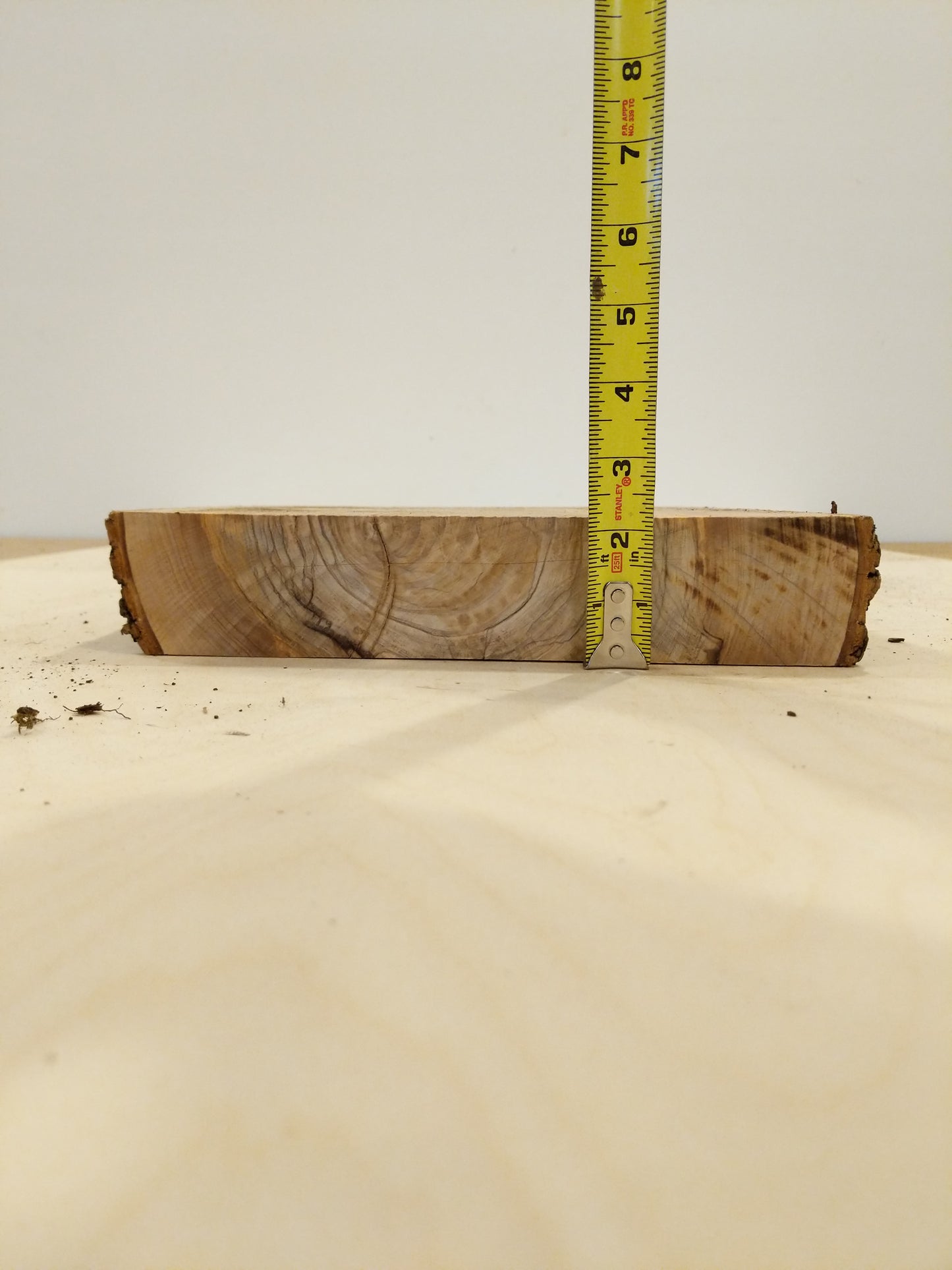 Italian Olive Wood Live Edge Mini Slab