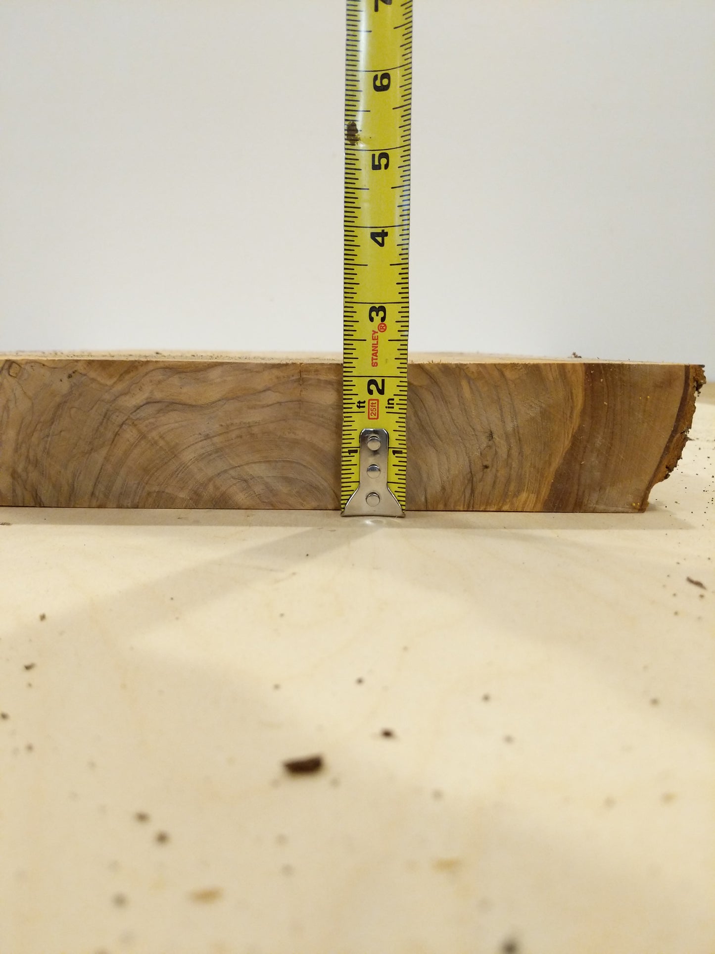 Italian Olive Wood Live Edge Mini Slab