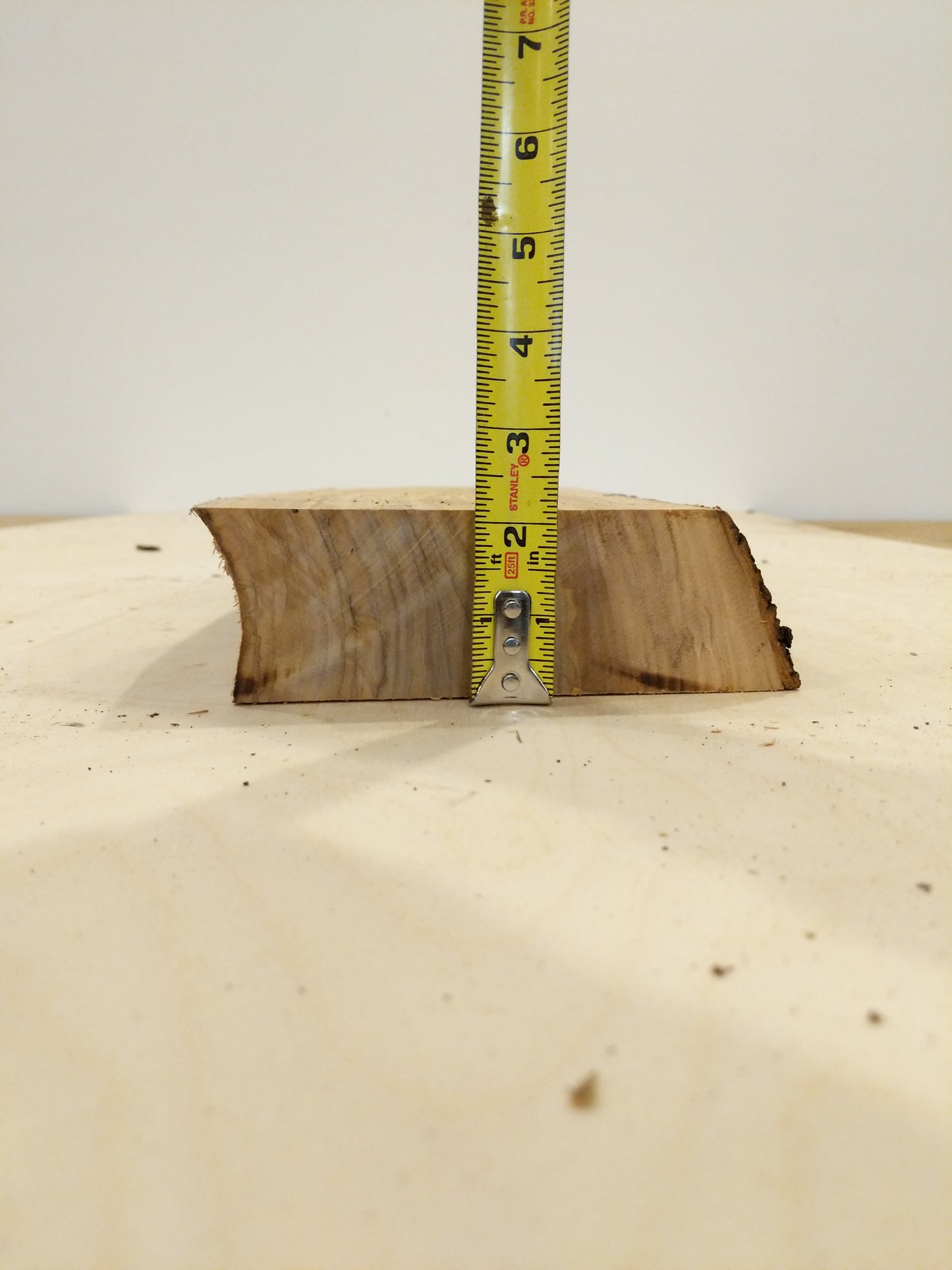 Italian Olive Wood Live Edge Mini Slab