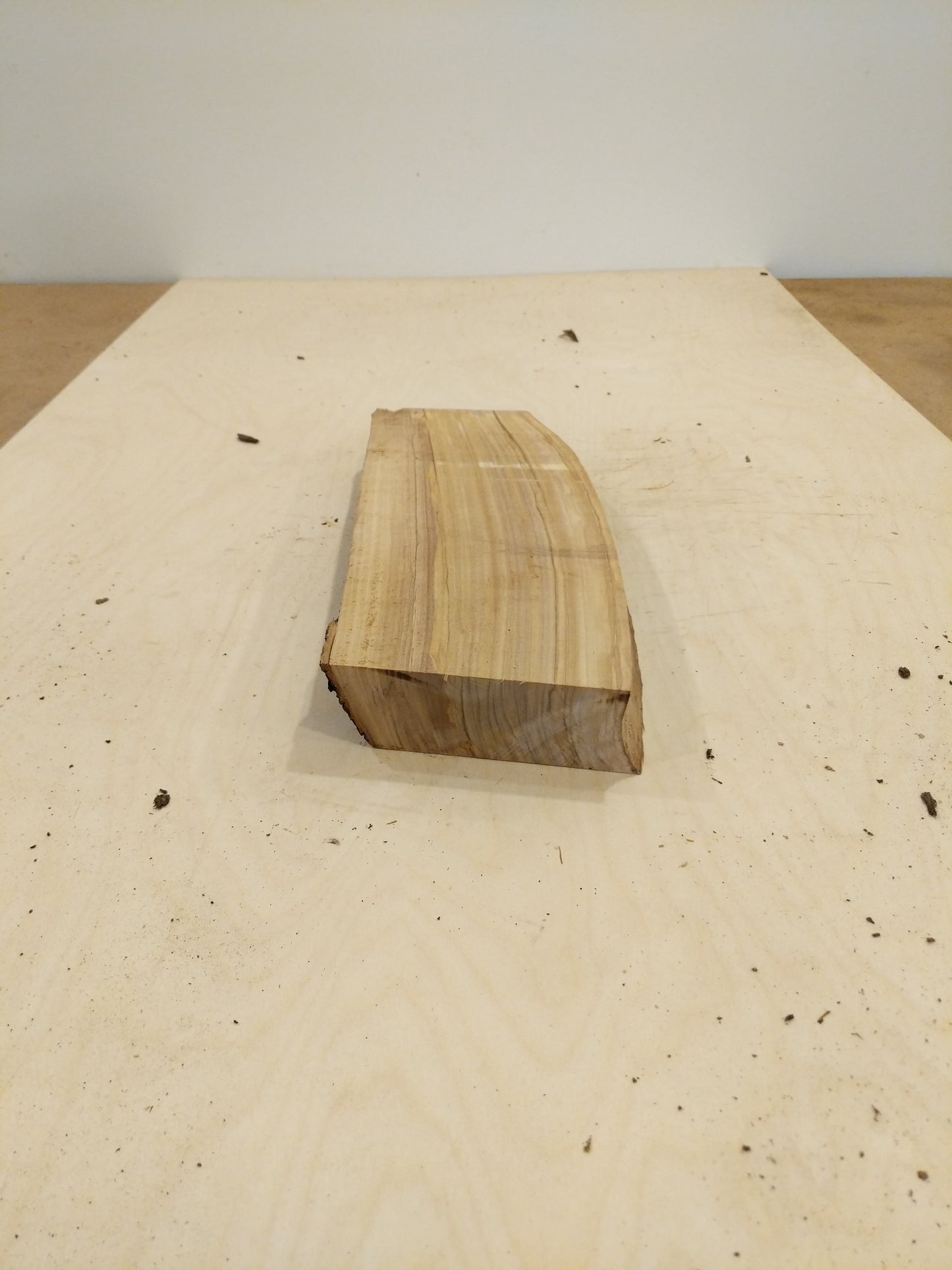 Italian Olive Wood Live Edge Mini Slab