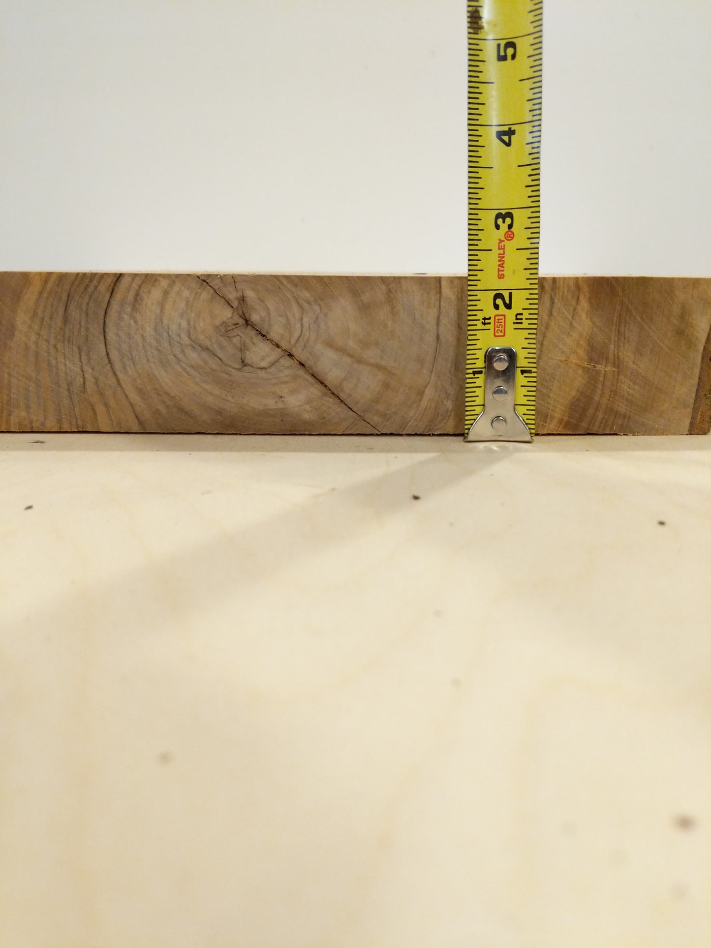 Italian Olive Wood Live Edge Mini Slab