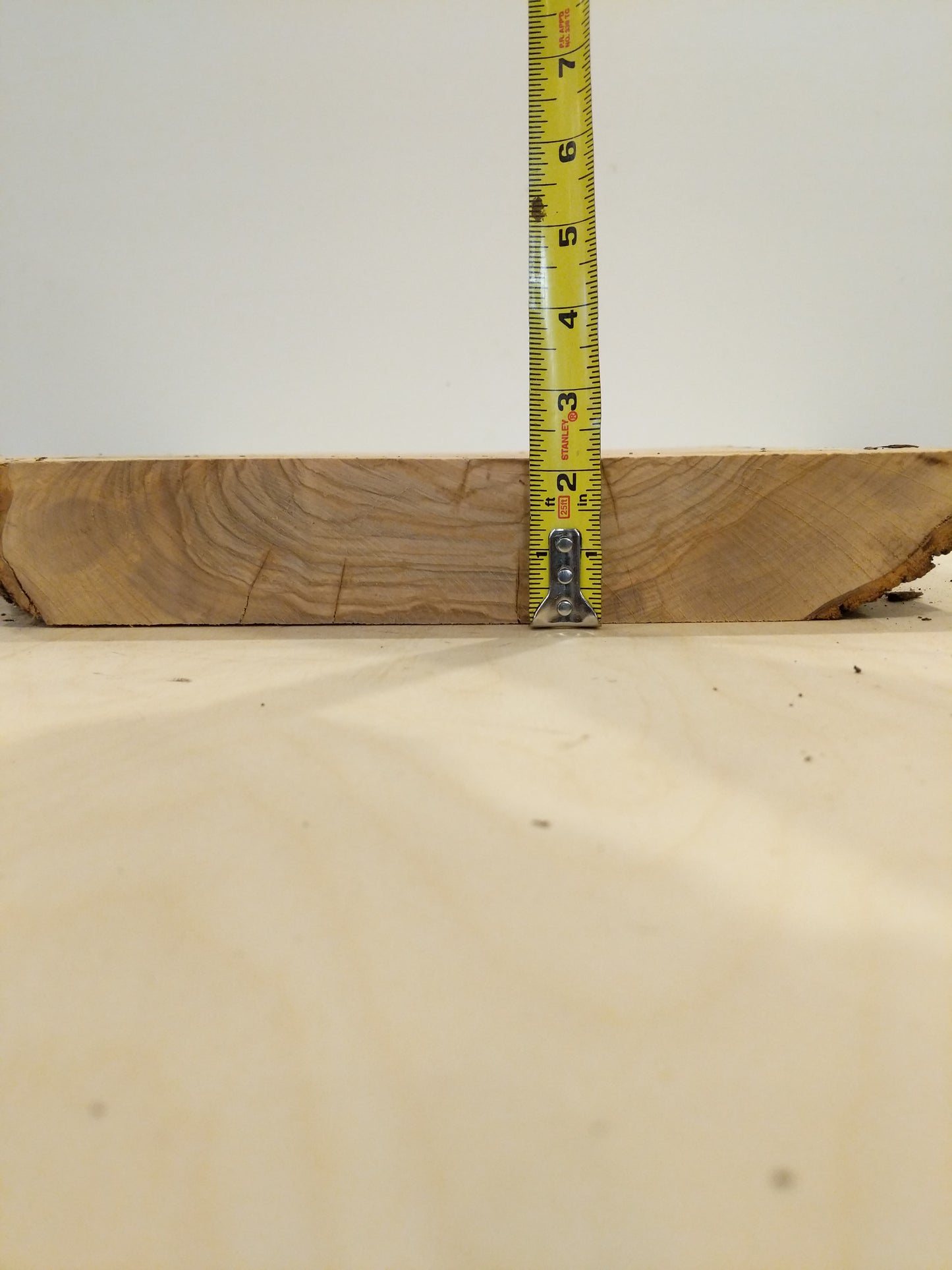 Italian Olive Wood Live Edge Mini Slab