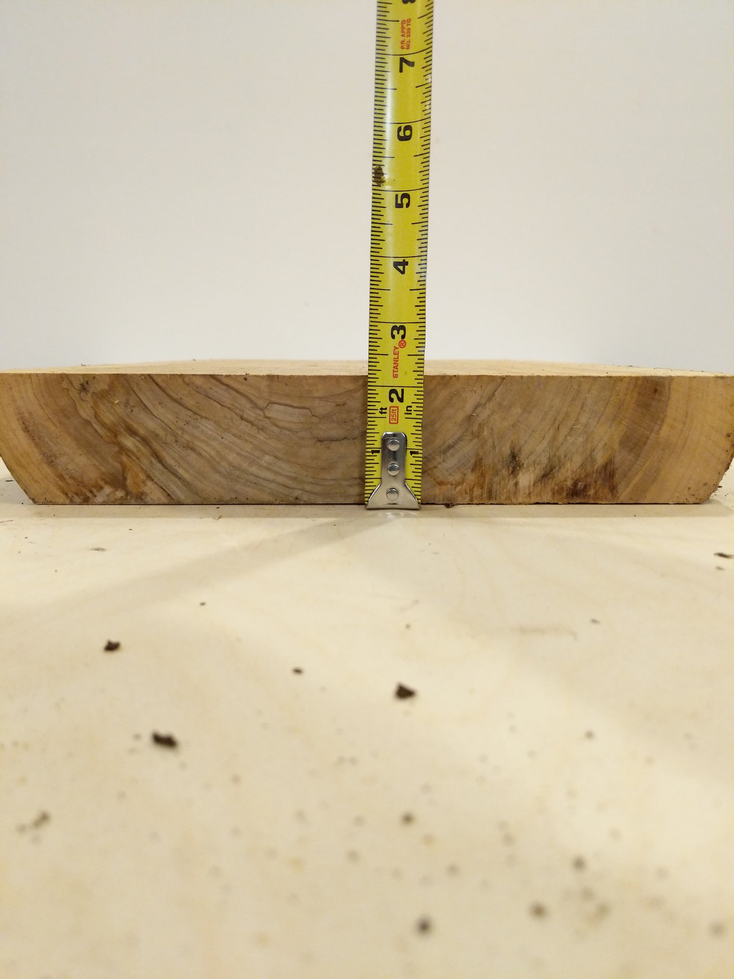 Italian Olive Wood Live Edge Mini Slab