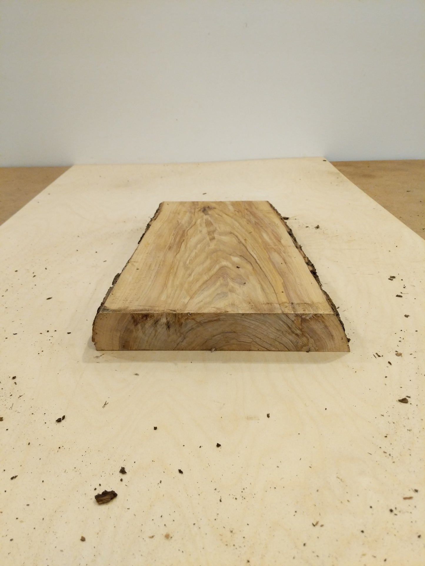 Italian Olive Wood Live Edge Mini Slab