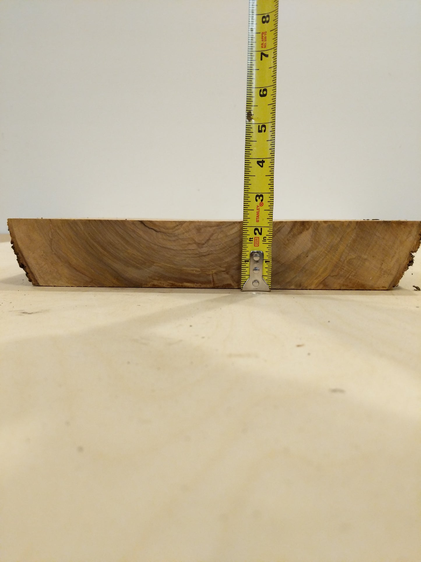 Italian Olive Wood Live Edge Mini Slab