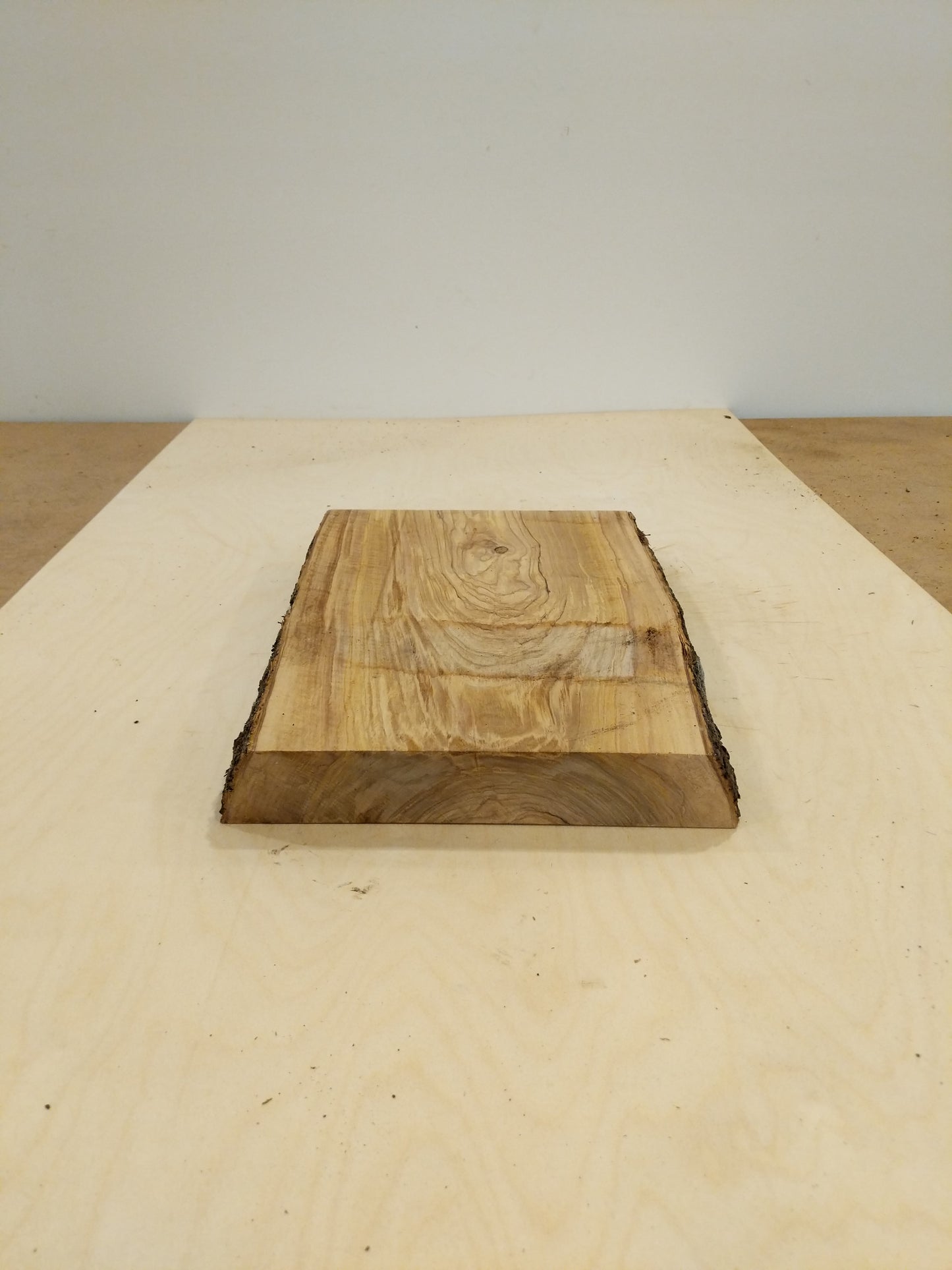 Italian Olive Wood Live Edge Mini Slab